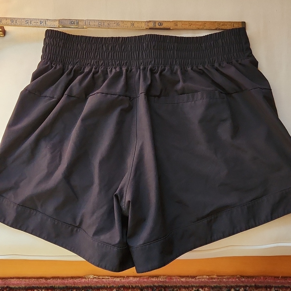 Apana Women's Black Athletic Shorts - Picture 3 of 5